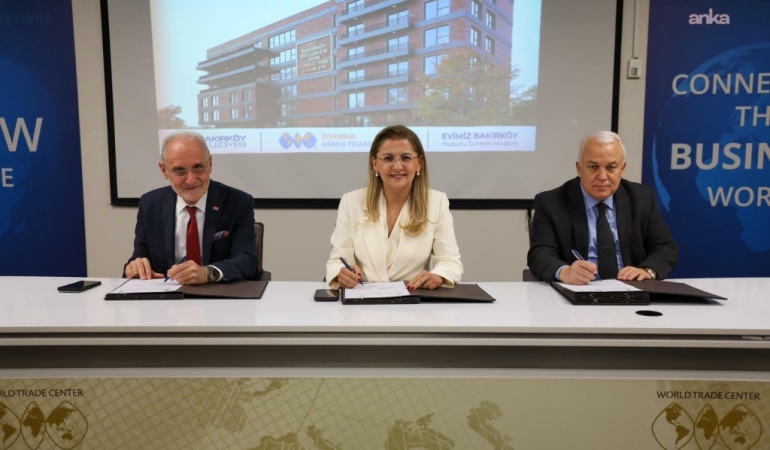 Bakırköy’de “Gündüz Yaşlı Bakımevi” için imzalar atıldı