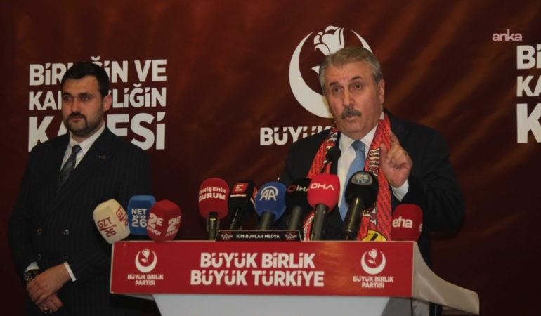 BBP Genel Başkanı Destici: Bayram ikramiyesi 10 bin lira olmalı